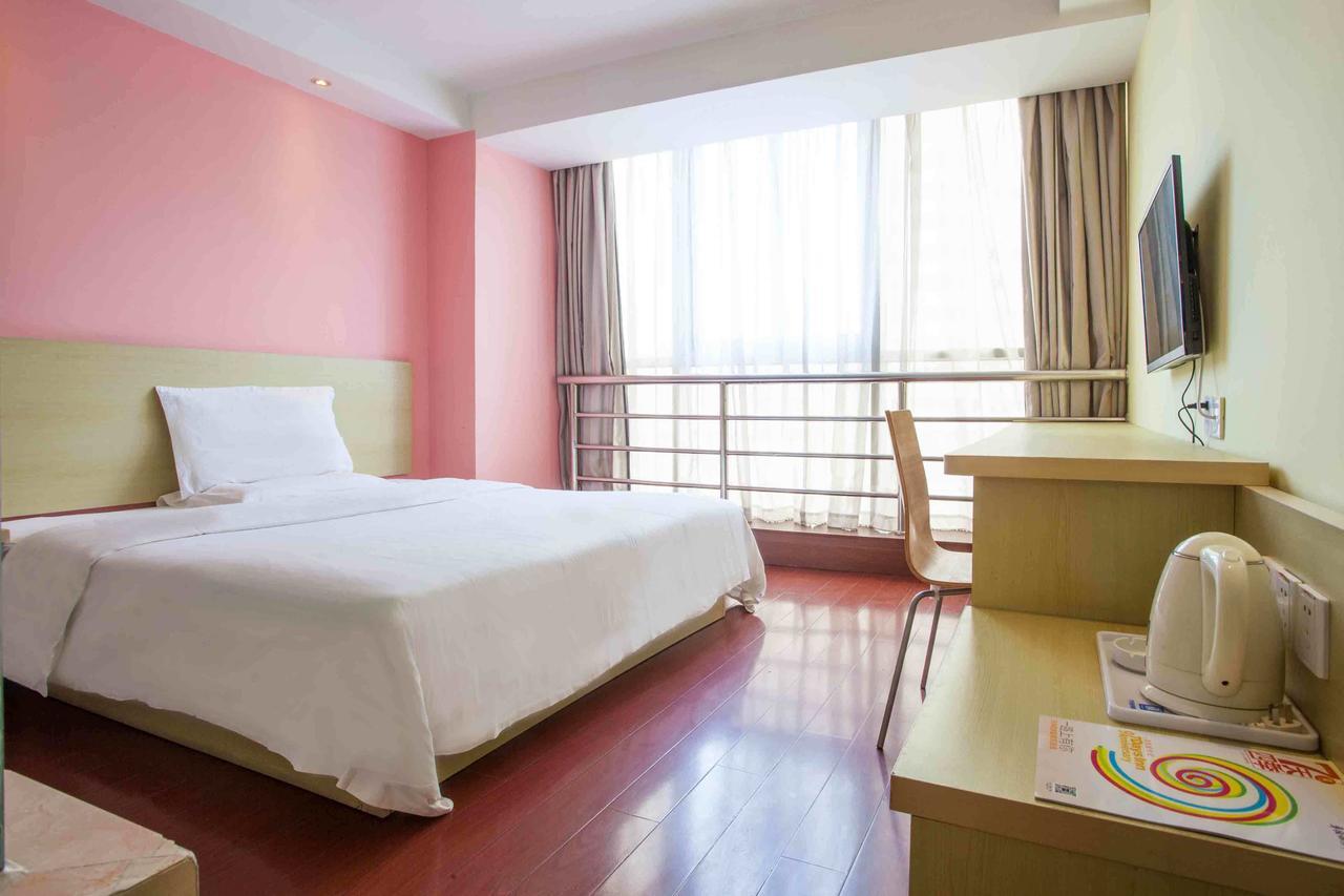 7Days Inn Wuhan Zhuankou Development Zone Jianghan University חדר תמונה